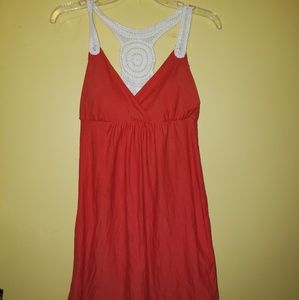 Short Red Halter Dress